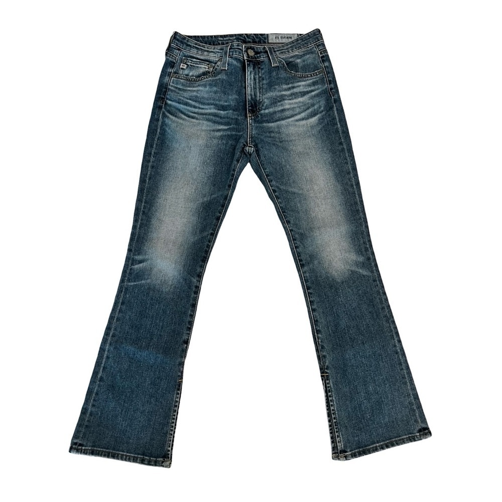 AG The Jodi High Rise Flare Jeans with Slit Hem size 26